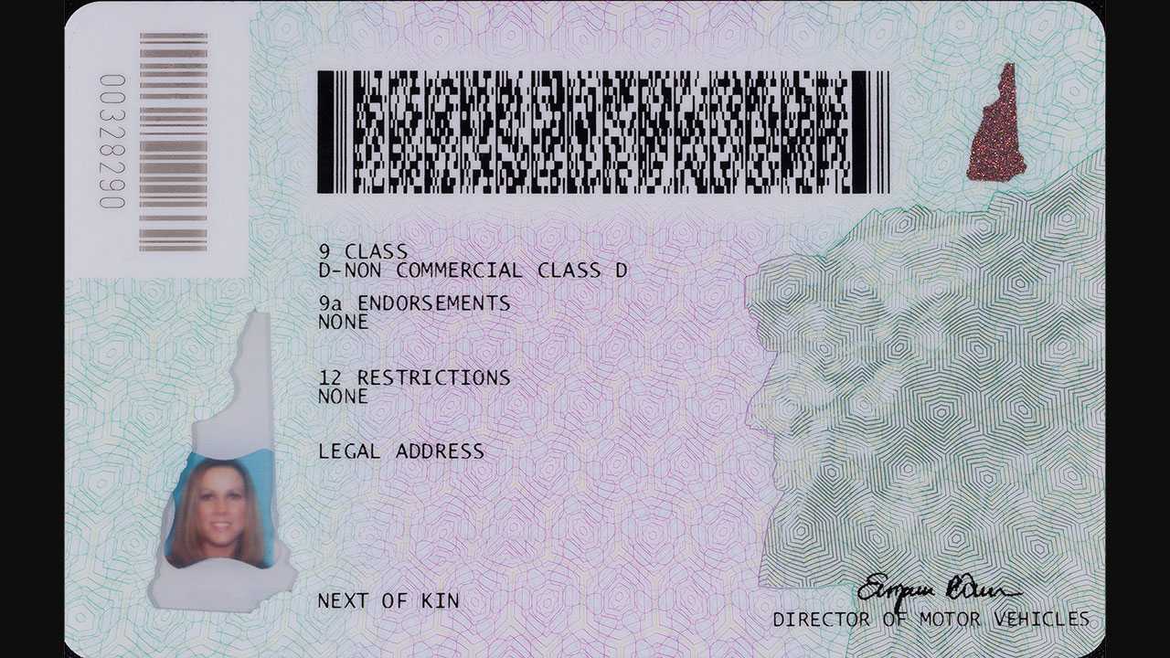 New Hampshire Id Card
